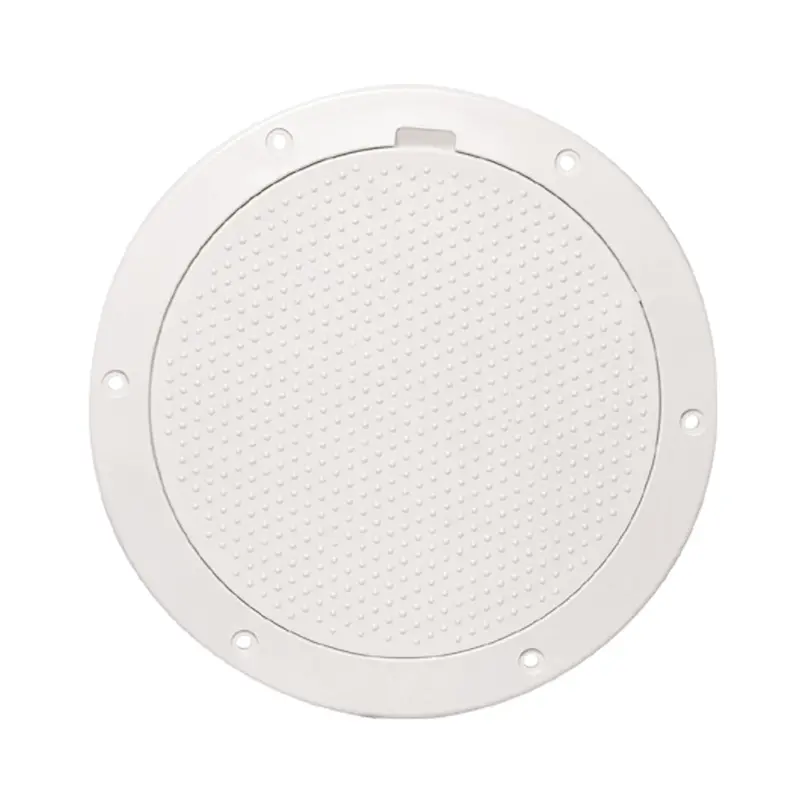 Beckson 6-Inch Non-Skid Pry-Out Deck Plate – White (Dp63-W) 1