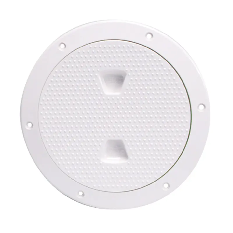Beckson 6-Inch Non-Skid Screw-Out Deck Plate – White (Dp62-W) 1