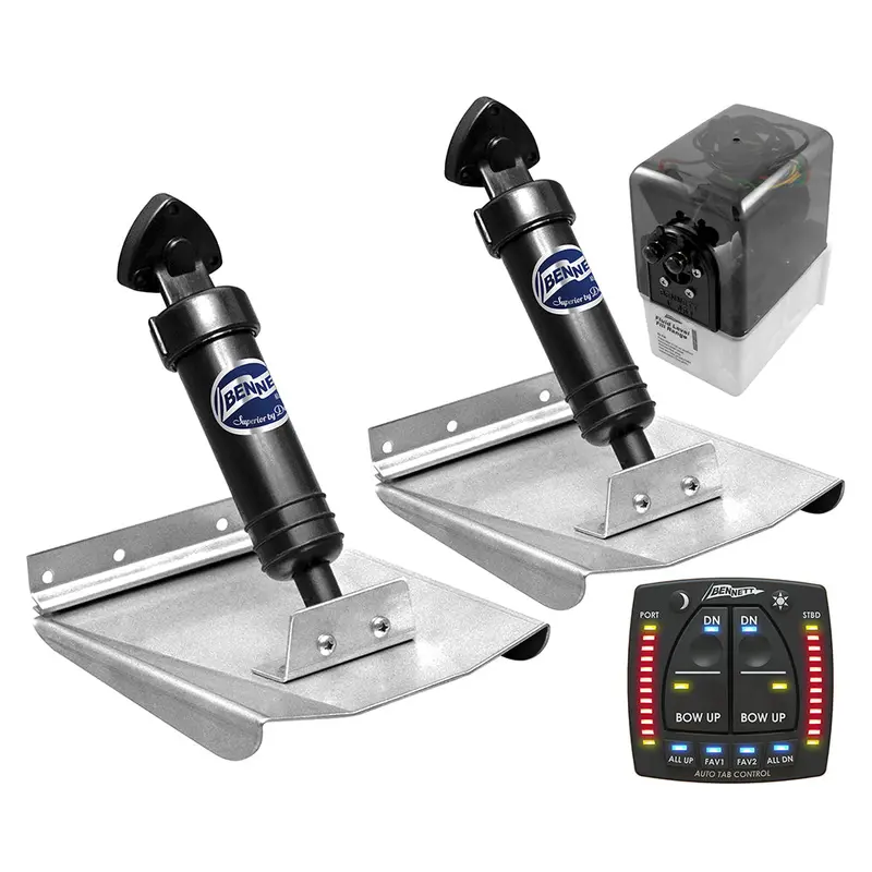 Bennett M80Atp Auto-Trim Sport Tab System – Hydraulic Trim Tabs With Integrated Auto Trim Pro Controller [M80Atp] 1