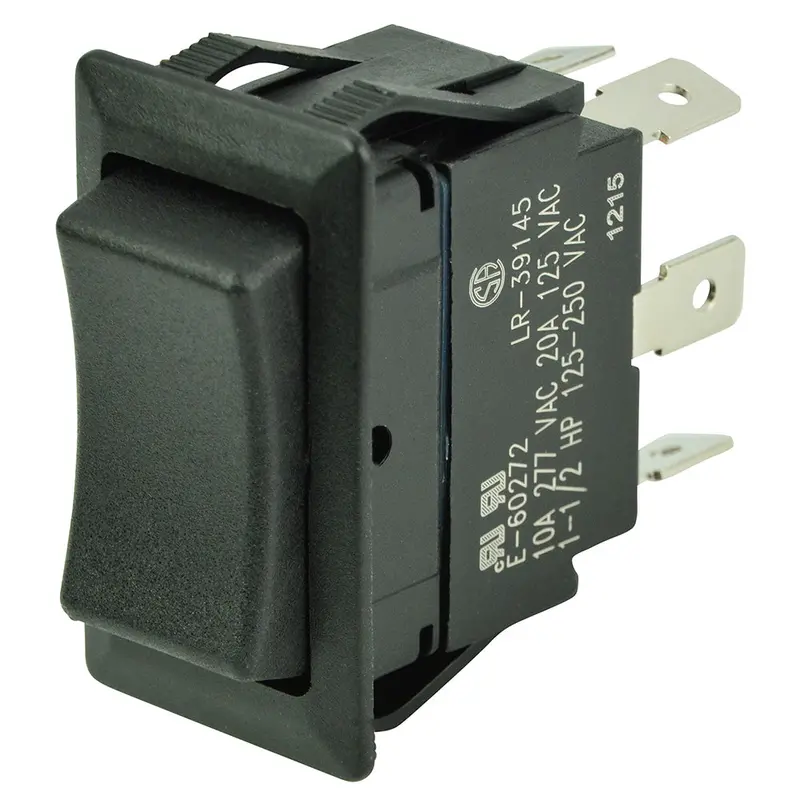 Bep Dpdt Rocker Switch – Dual-Voltage (12V/24V), Center-Off Momentary Configuration [1001713] 1