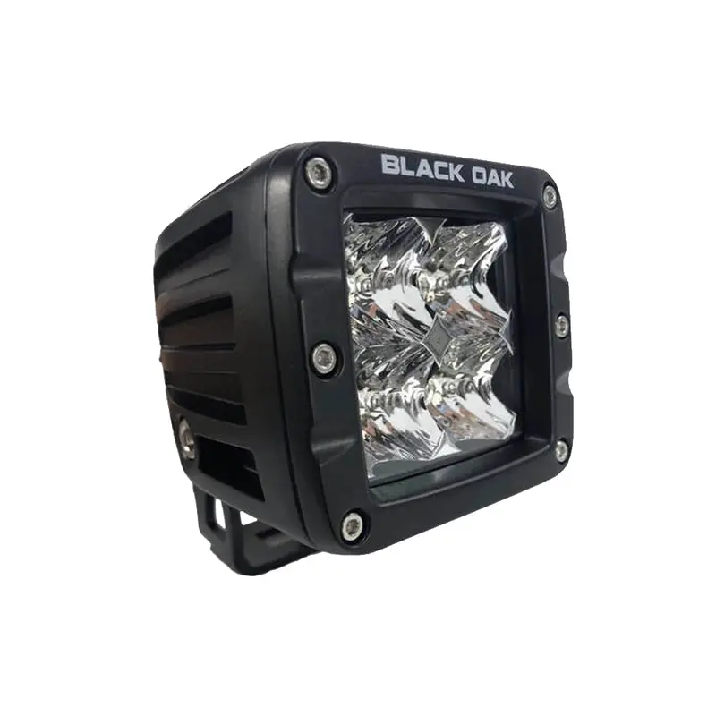 Black Oak 2" Pro Series 3.0 Black-Housing Flood Optics Led Pod 1