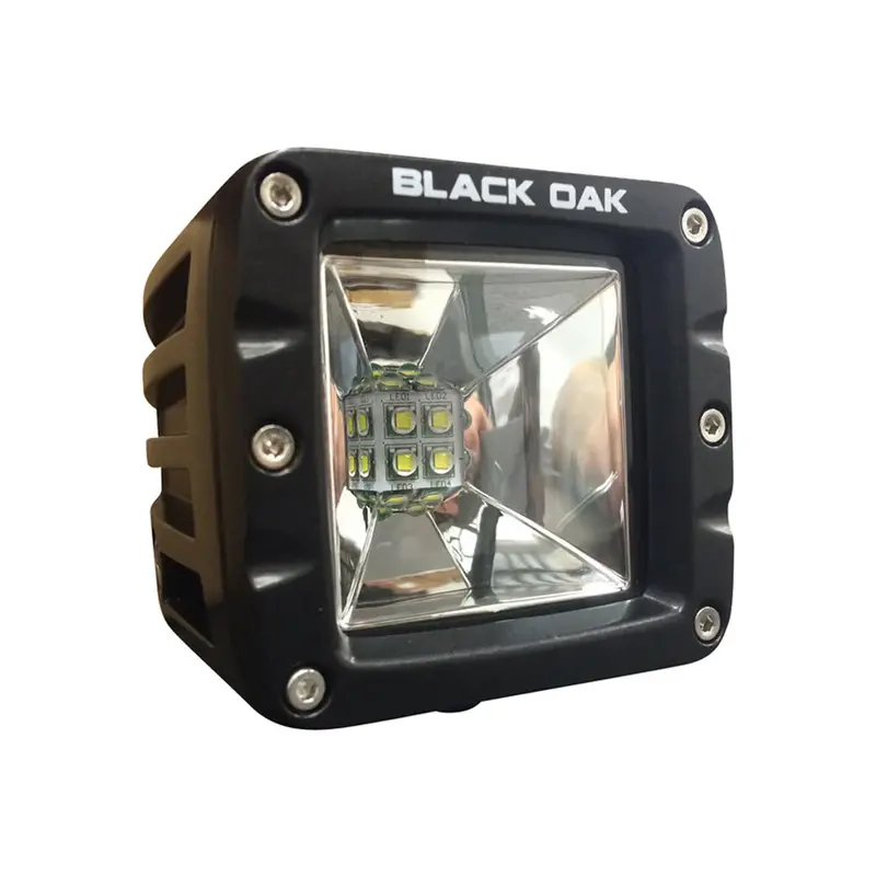 Black Oak 2" Pro Series 3.0 Black-Housing Scene Optics Led Light Pod 1