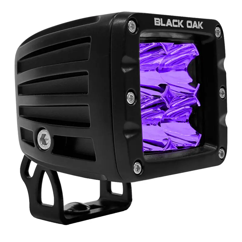 Black Oak 2" Uv Led Pod Light – Flood Beam, Pro Series 3.0, 12W [2Fuv-Pod] 1