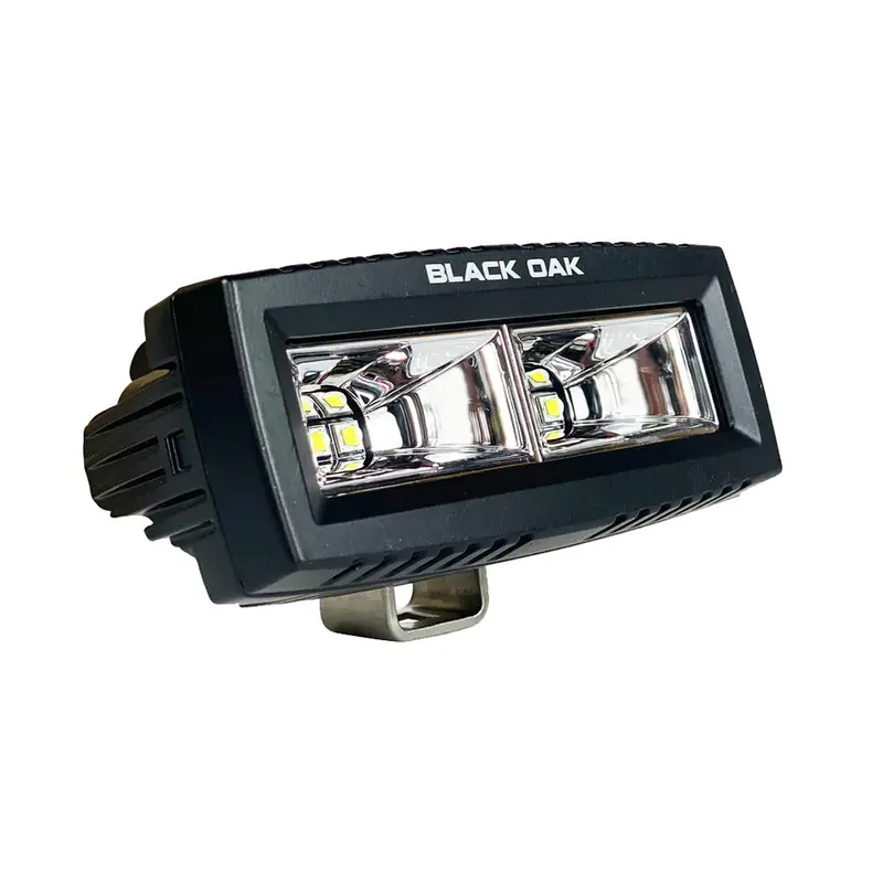Black Oak 4-Inch Marine Spreader Floodlight – Pro Series 3.0 Led Scene Lighting, Black Housing [4Bms-S] 1