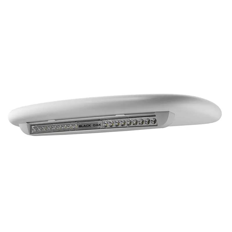 Black Oak Low-Profile Undermount Marine Spotlight Bar – White Finish [Lp-Wsu] 1