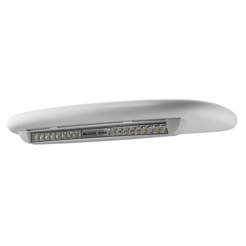 Black Oak Lp-Wxu Low-Profile Undermount Marine Flood Bar – White Finish 1