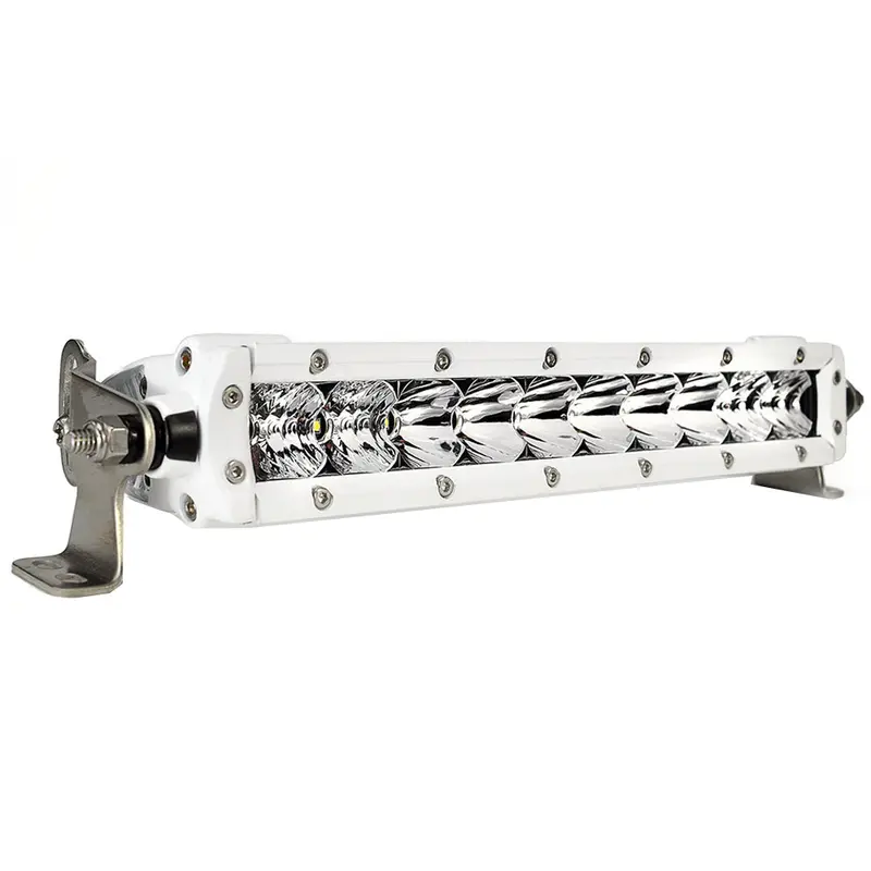 Black Oak Pro Series 3.0 10" Single-Row Led Light Bar – Combo Beam, White Housing [10Cm-S5Os] 1