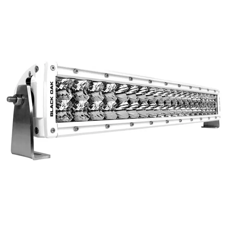 Black Oak Pro Series 3.0 20" Curved Dual-Row Led Light Bar – Combo Beam, White Housing [20Ccm-D5Os] 1
