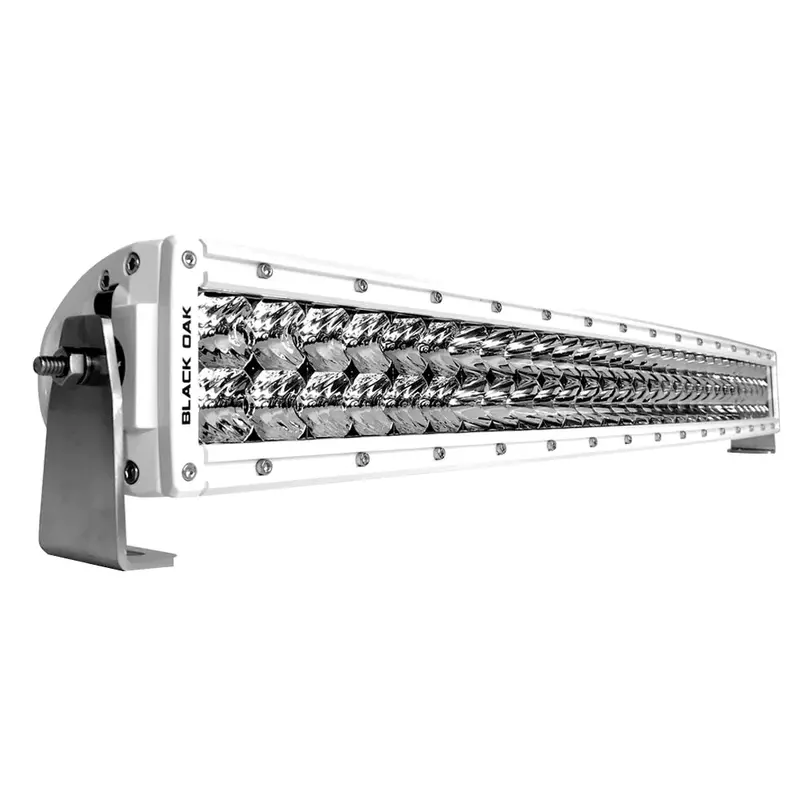 Black Oak Pro Series 3.0 30" Curved Dual-Row Led Light Bar – Combo Beam, White Housing [30Ccm-D5Os] 1