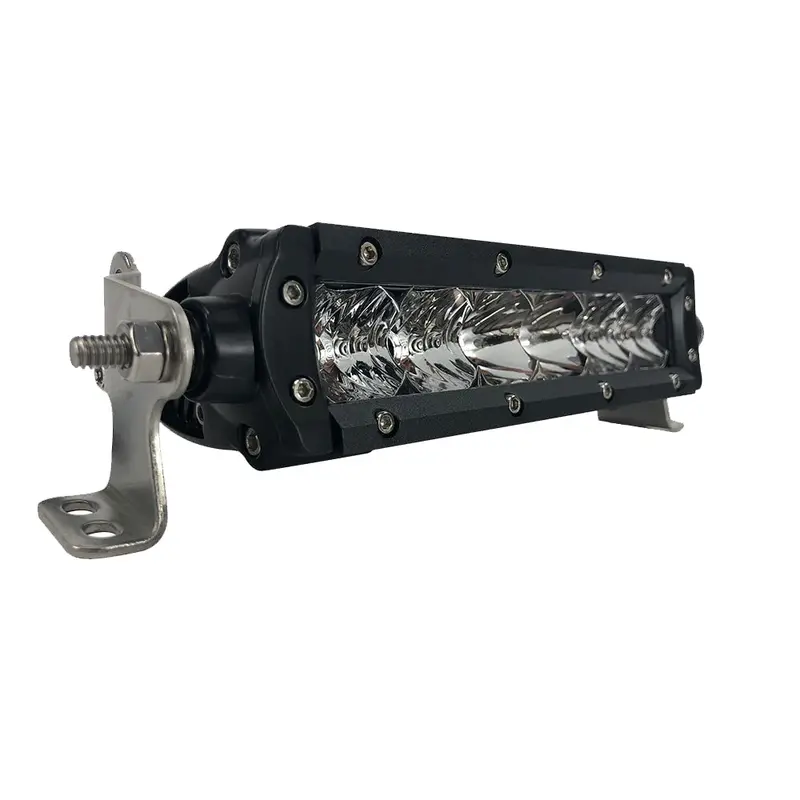 Black Oak Pro Series 3.0 6" Single-Row Led Light Bar – Combo Beam, Black Housing [6C-S5Os] 1