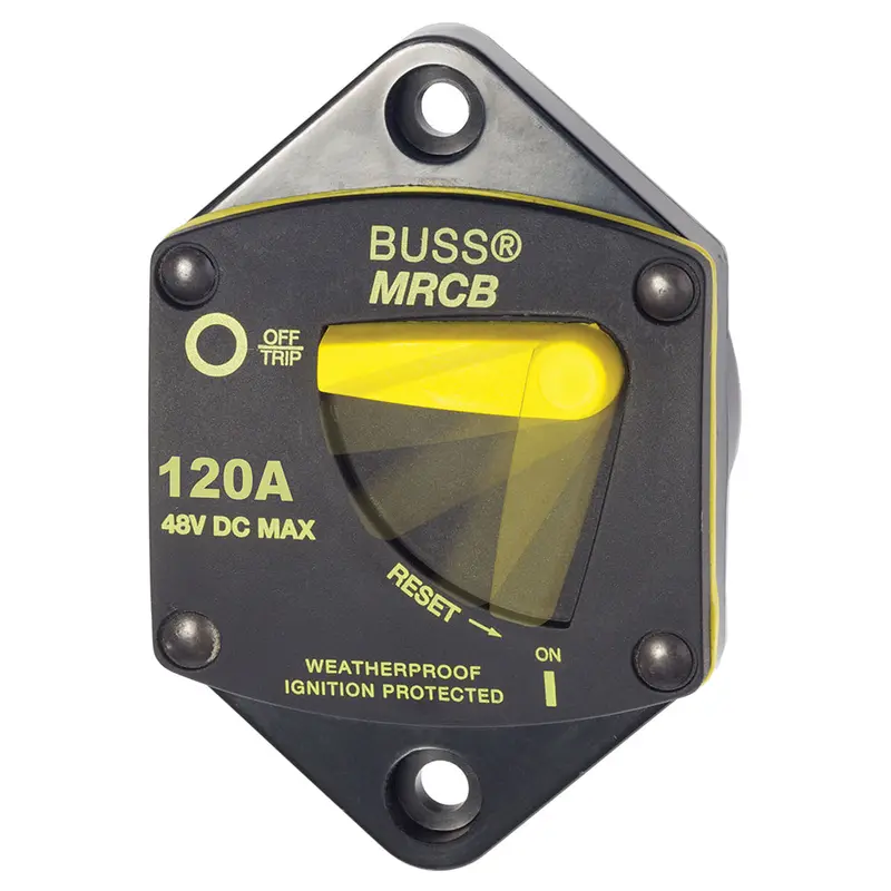 Blue Sea 187-Series 120A Thermal Circuit Breaker – Model 7046 1