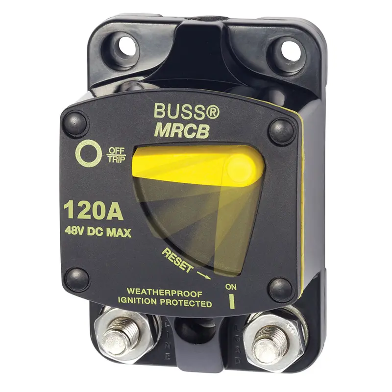 Blue Sea 187-Series 120A Thermal Circuit Breaker (Model 7146) 1