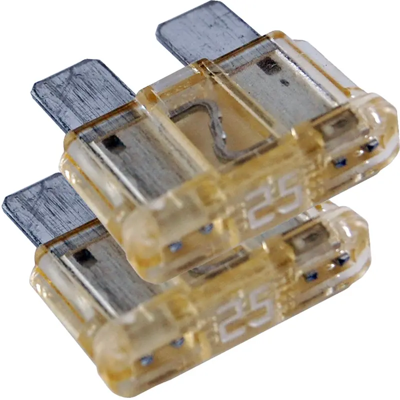 Blue Sea 25A Ato/Atc Blade Fuse For Low-Voltage Dc Circuits (5244) 1