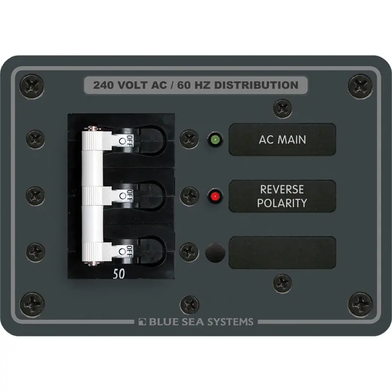 Blue Sea 7372 Ac-Only Main Circuit Protection Switch – Dedicated Ac Input Module 1