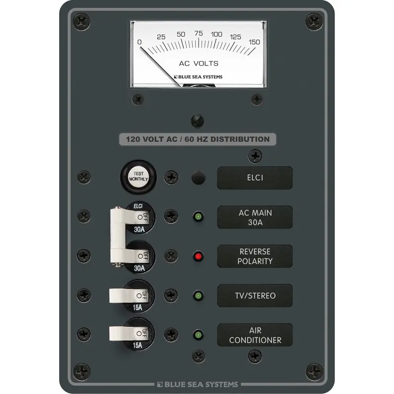 Blue Sea 8102 Elci Gfci Ac Panel – Dual-Position Safety Device 1