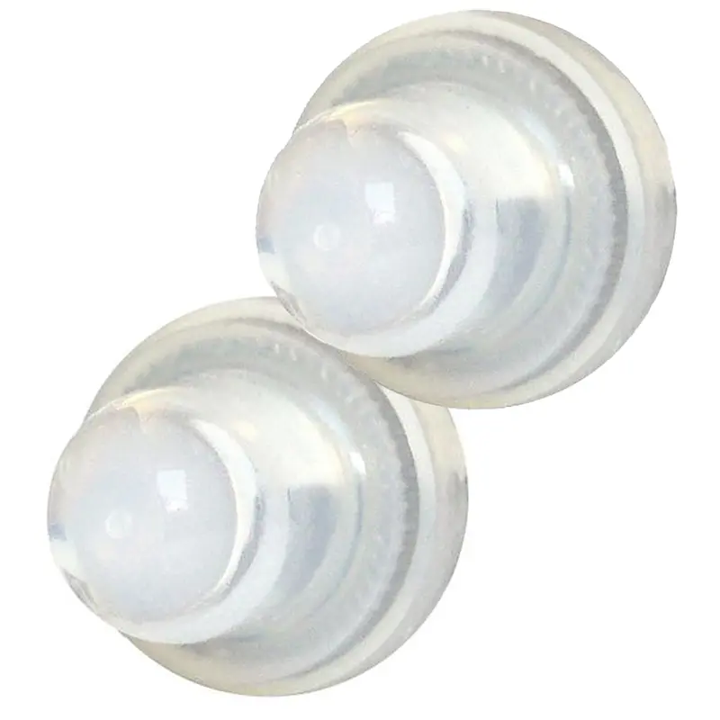 Blue Sea Push-To-Reset Circuit Breaker Boots – Clear Transparent, 2-Pack – Model 4135 1