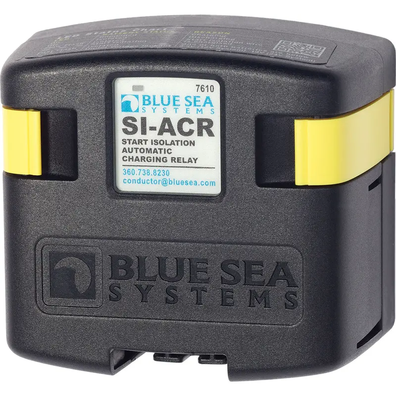 Blue Sea Systems 7610 Si-Series 120A Automatic Charging Relay For Dual-Battery Setups 1