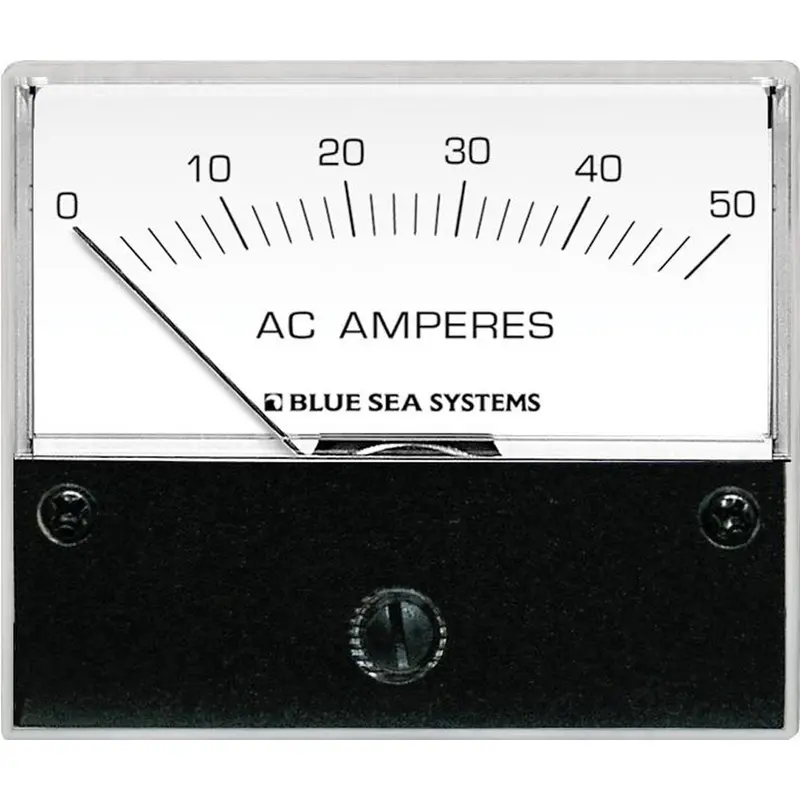 Blue Sea Systems 9630 Ac Analog Ammeter – 0–50 Amp Range 1