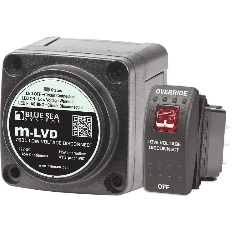Blue Sea Systems M-Lvd Low Voltage Disconnect – 7635 1