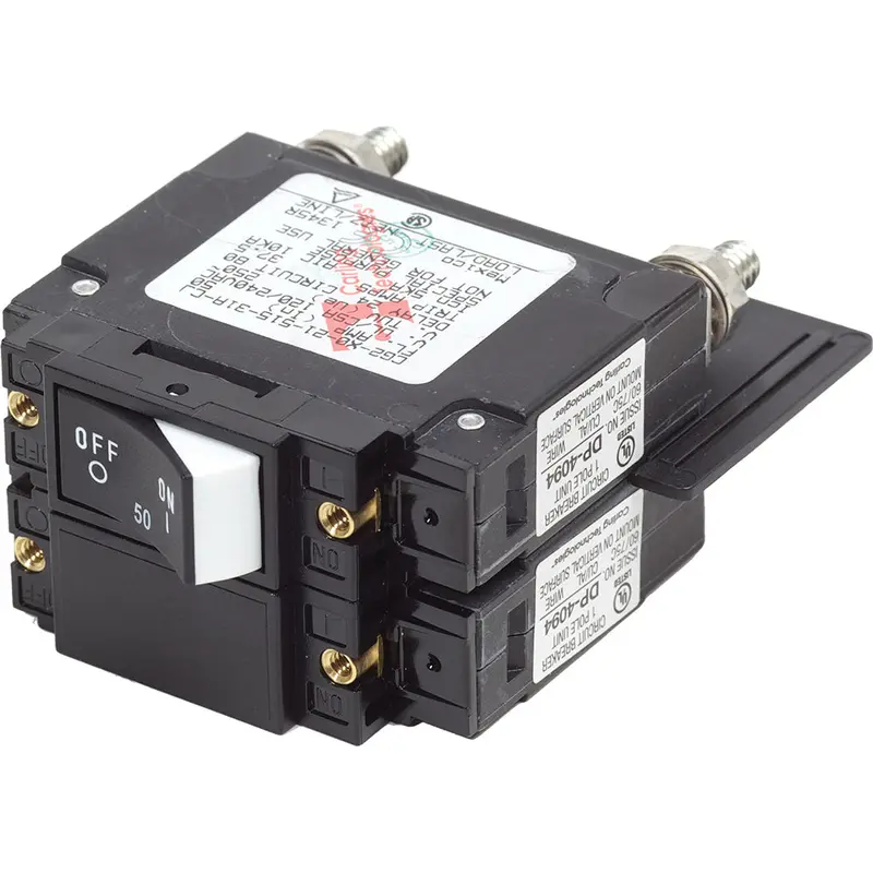 Blue Sea Systems Ul-489 50A Raised Rocker Circuit Breaker 1