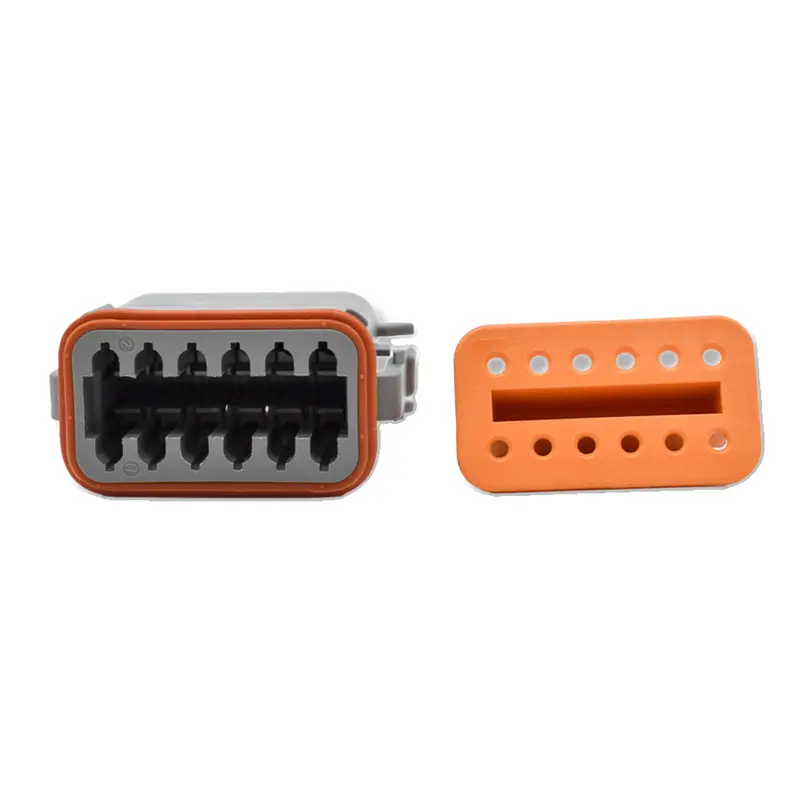 Bluewater 12-Pin Deutsch Female Connector With Wedge Lock – Heavy-Duty Multi-Circuit 1