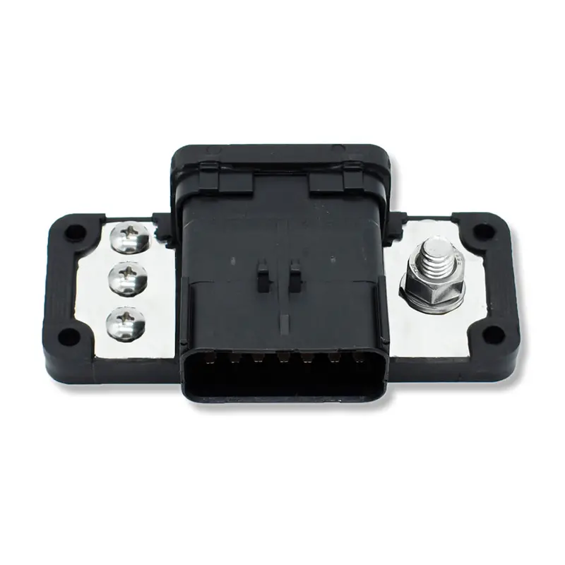 Bluewater 14-Position Fci Busbar – Triple-Screw, Single-Post Electrical Distribution Block [2314-B-001] 1