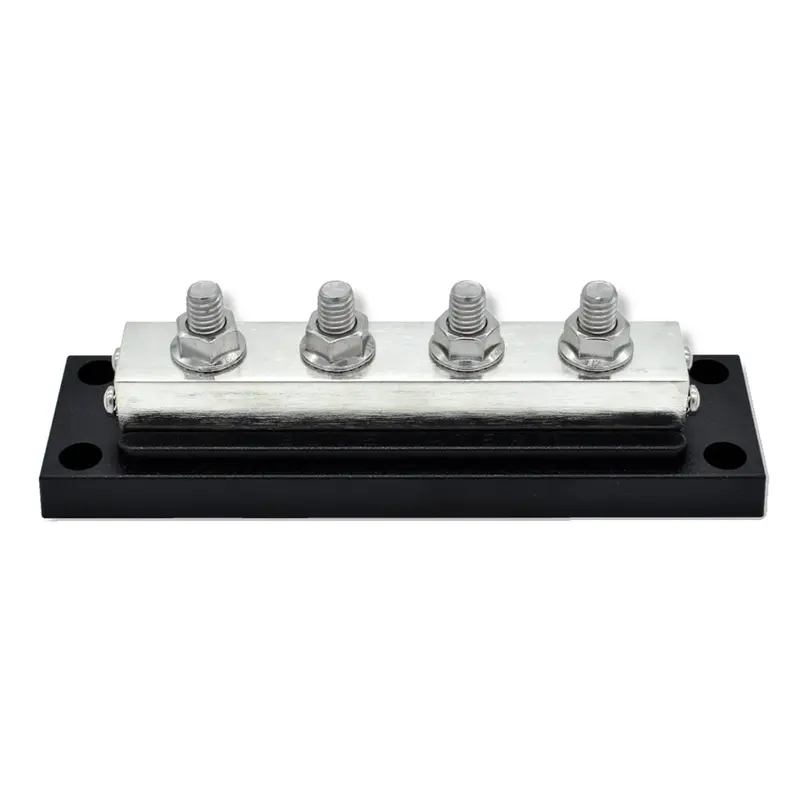 Bluewater Industrial 4-Stud Busbar – Robust Copper Terminal Block For Power Systems 1