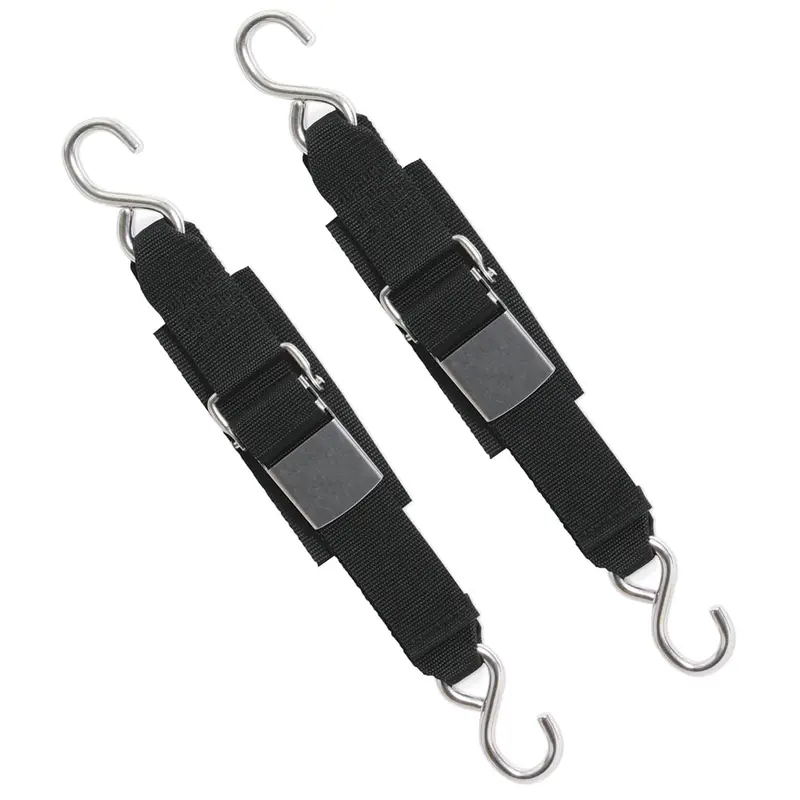 Boatbuckle F12066 Stainless Steel Kwik-Lok Transom Tie-Downs 1