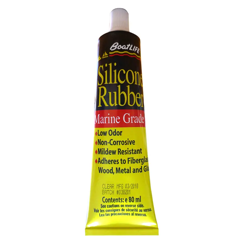 Boatlife Black Silicone Rubber Sealant Tube – 2.8 Fl. Oz [1142] 1