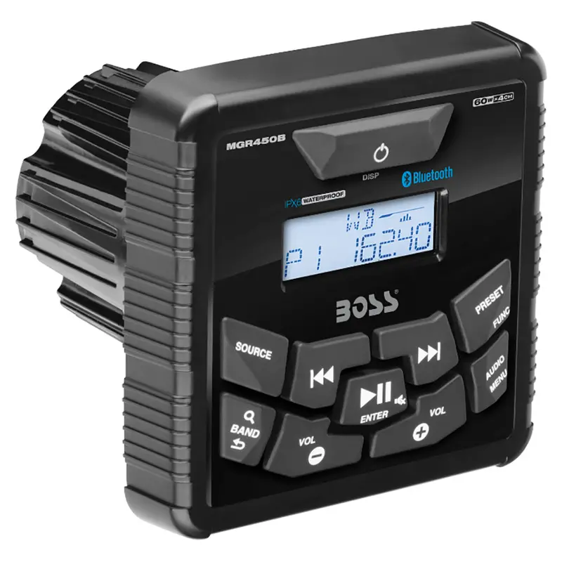 Boss Audio Mgr450B Marine Stereo With Am/Fm Radio And Bluetooth Connectivity 1
