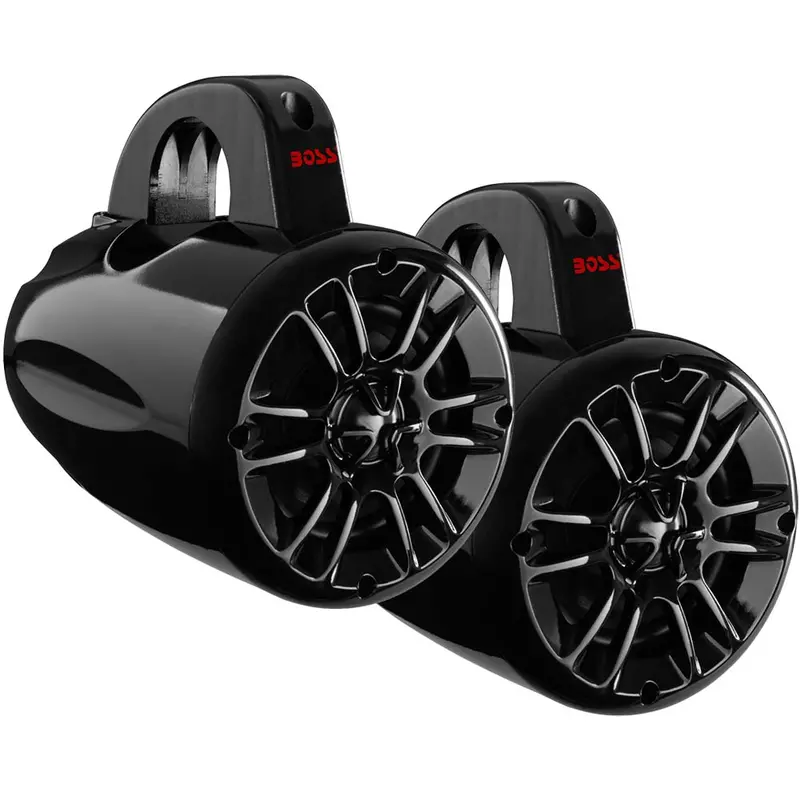 Boss Audio Mrwt40 4" Wake Tower Speakers – Black Enclosure, 400W Peak [Mrwt40] 1