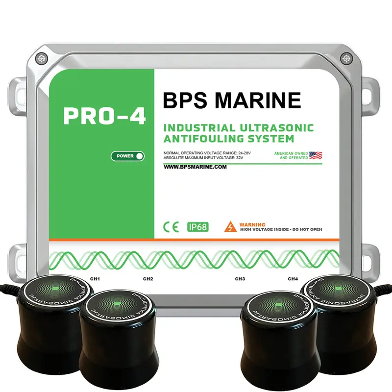 Bps Marine Pro-4 Ultrasonic Antifouling System – 24V Dc, 4-Transducer Design 1
