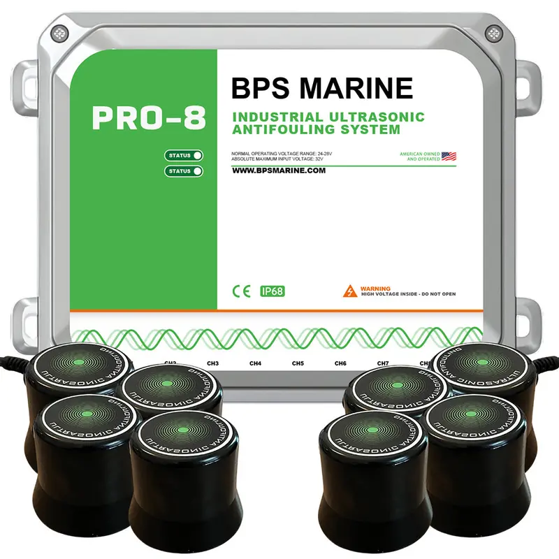 Bps Marine Pro-8 Ultrasonic Antifouling System – 24V Dc, 8-Transducer Model 1
