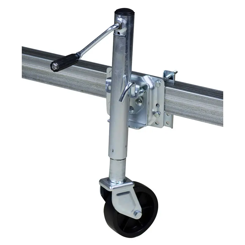 C.E. Smith 1,500 Lb Swivel Trailer Jack With Dual-Wheel Caster (26904A) 1