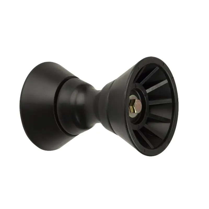 C.E. Smith 4-Inch Bow Roller – Black Thermoplastic Rubber (Tpr) Coating [29333] 1