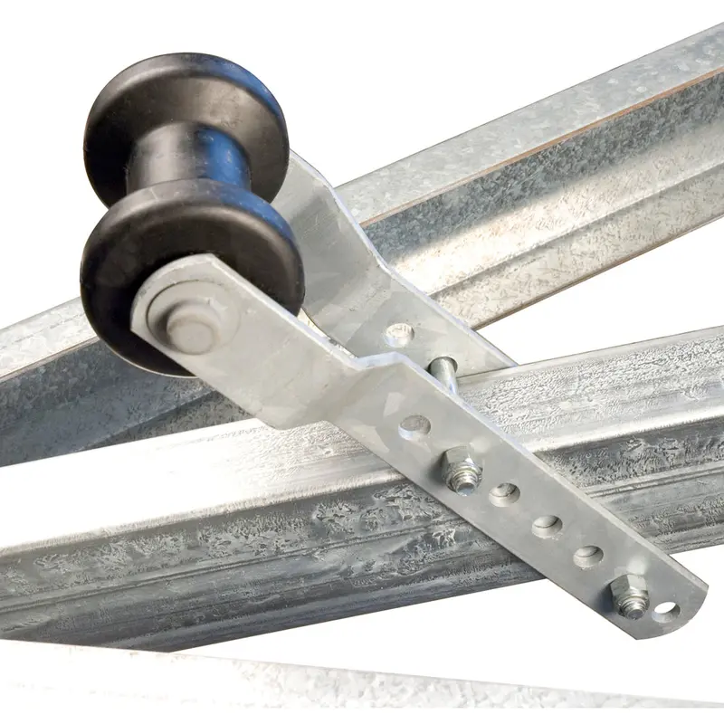 C.E. Smith 5-Inch Adjustable Keel Roller – Fits 3-Inch Trailer Tongues, Black [32003G] 1