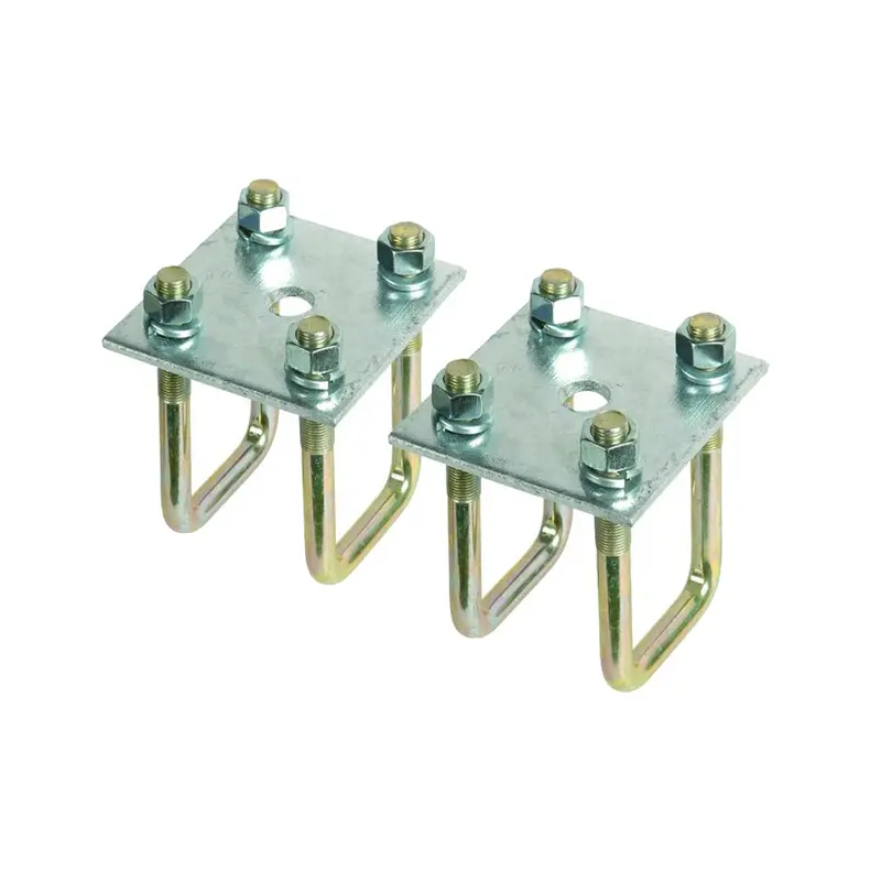 C.E. Smith Axle Tie Plate Kit – Compatible With 2-Inch Square Trailer Axles [23103] 1