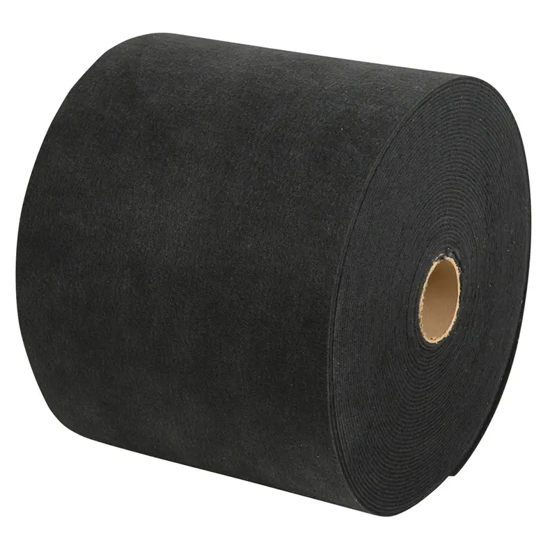 C.E. Smith Black Carpet Roll For Boat Trailer Bunks – 18″ W × 18′ L – Model 11349 1