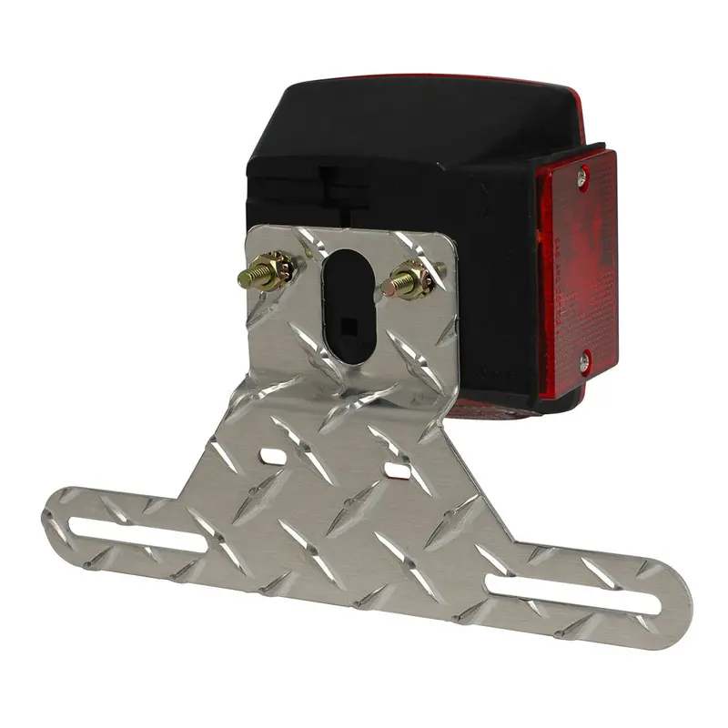 C.E. Smith License Plate Mounting Bracket – Heavy-Duty Steel, Universal Fit [26053A] 1