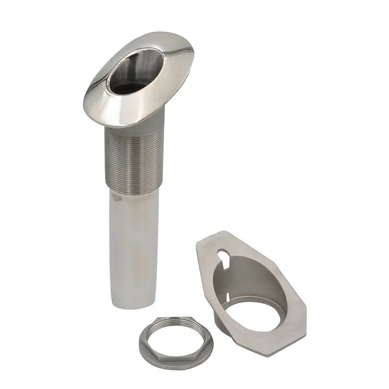 C.E. Smith Screwless 30° Flush-Mount Rod Holder With Black Liner 1
