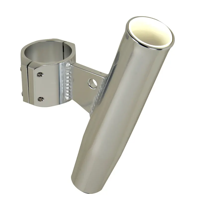C.E. Smith Vertical Clamp-On Aluminum Rod Holder – 2.375" Outer Diameter Fit 1