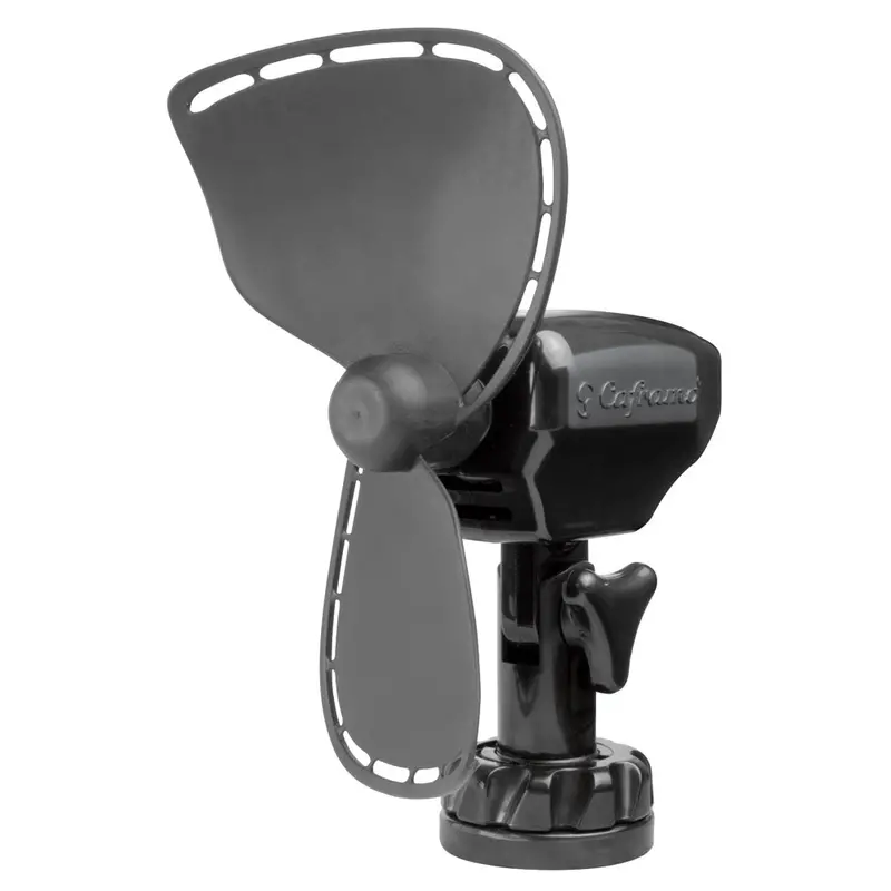 Caframo Seekr Ultimate 757 Dc Fan – 12V, Dual-Speed, 7", Direct-Wire, Black [757Dcbbx] 1