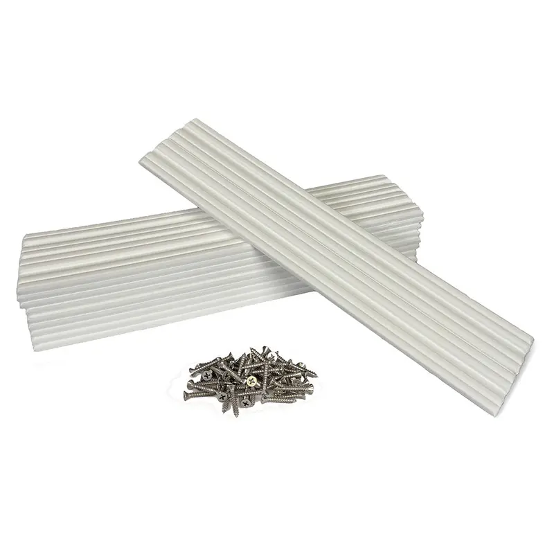 Caliber Marine Slides – 3" X 15" White, 10-Pack [23011] 1