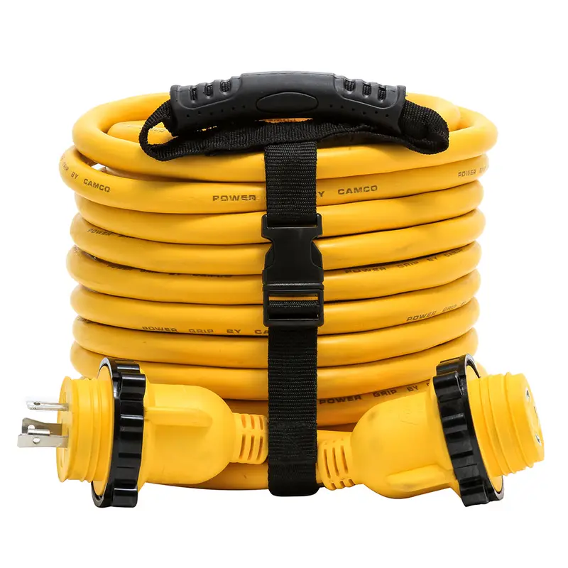Camco 55613 30A Marine Locking Extension Cord (50 Ft) 1