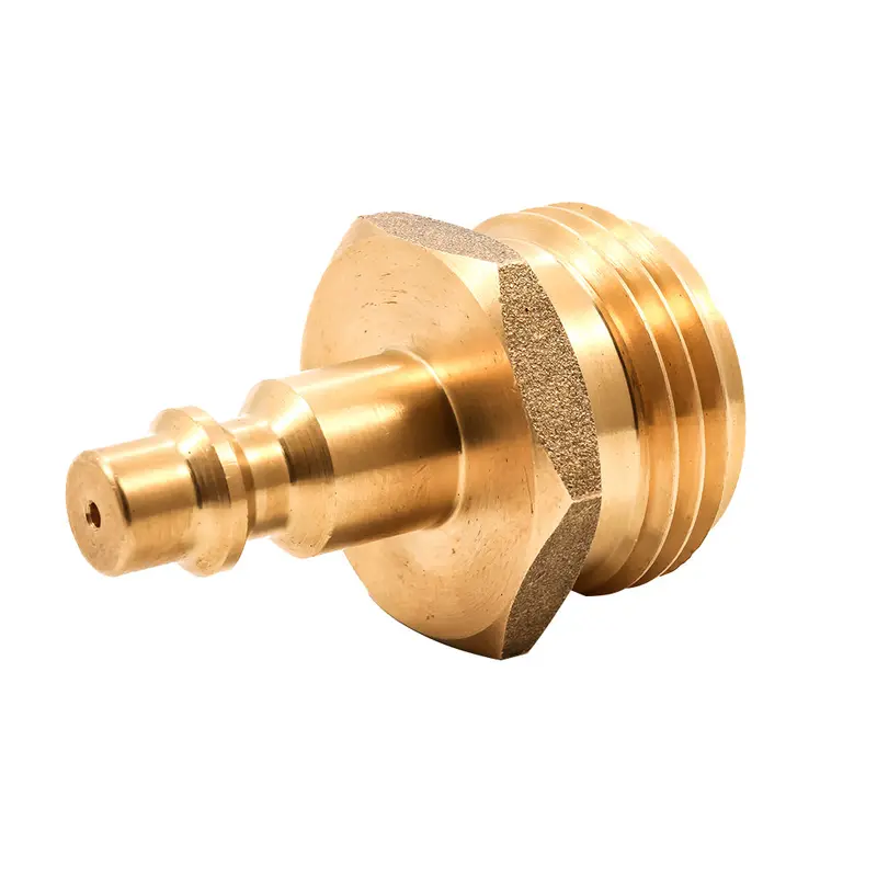 Camco Brass Blow-Out Plug With Quick-Connect Fitting 1