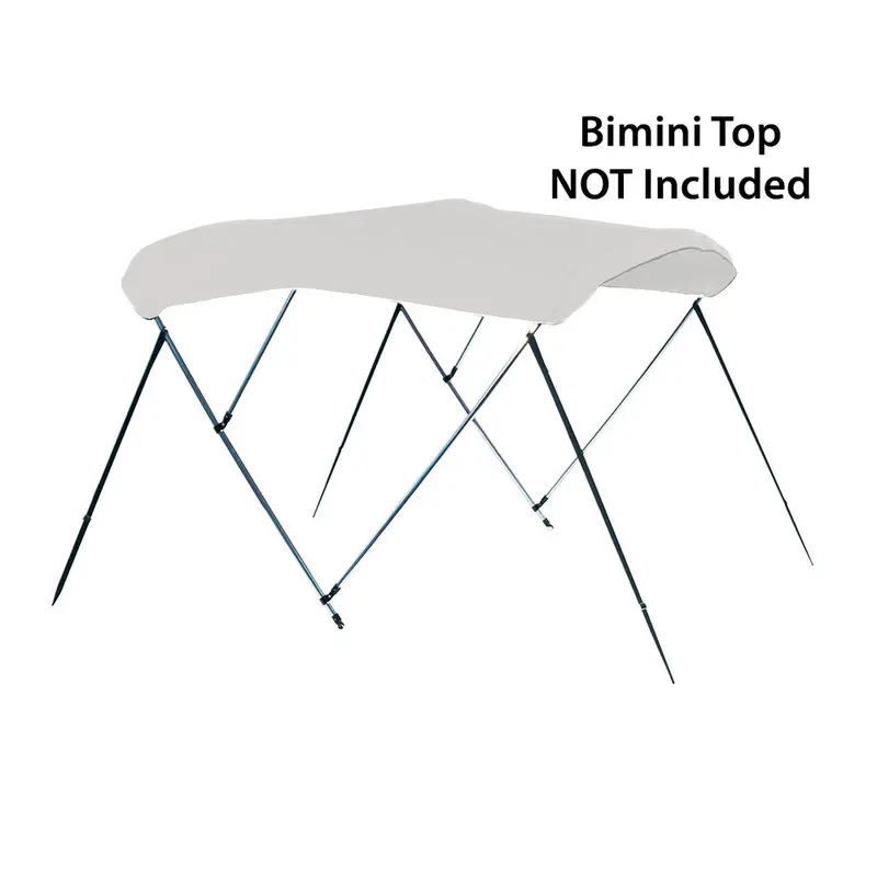 Carver 3-Bow Aluminum Bimini Top Frame Kit — Universal Fit 1