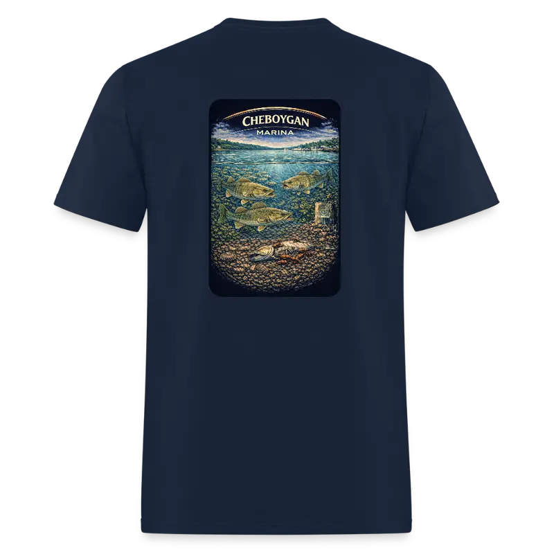 Cheboygan Marina T-Shirt – Michigan Marina Collection 1