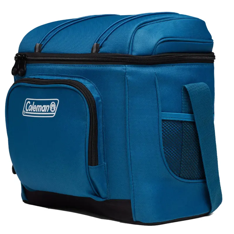 Coleman Chiller 16-Can Portable Soft Cooler In Deep Ocean Blue 1