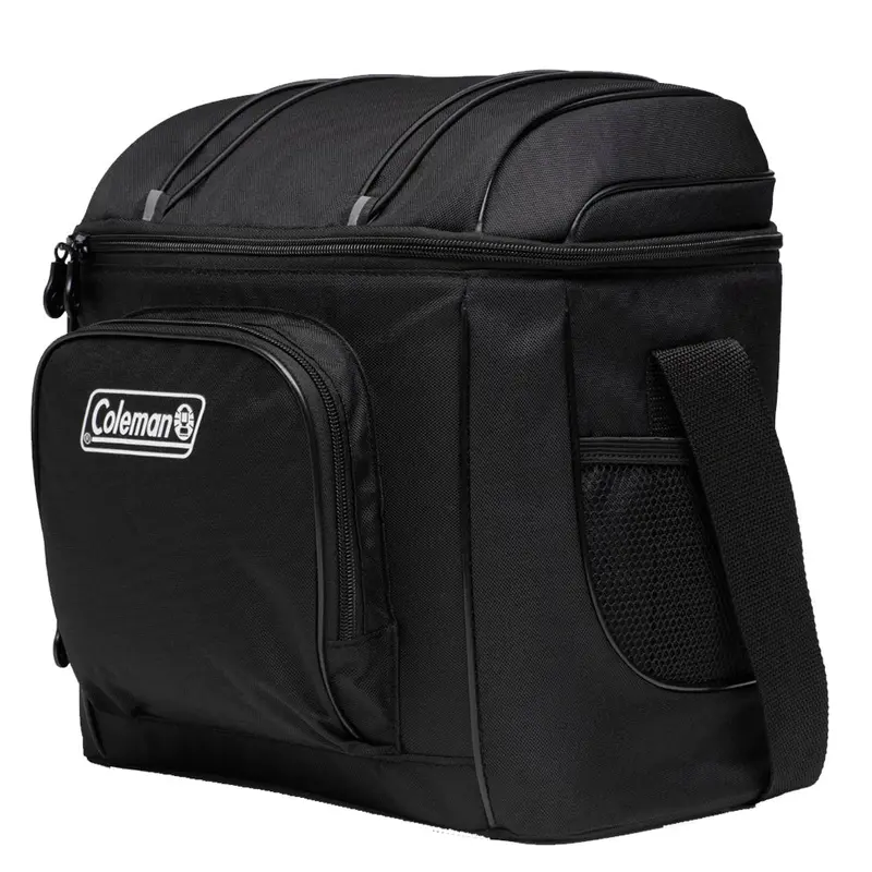 Coleman Chiller 16-Can Portable Soft Cooler In Matte Black 1