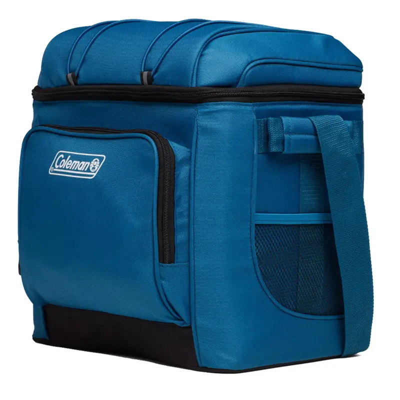 Coleman Chiller 30-Can Portable Soft Cooler In Deep Ocean Blue 1